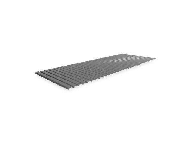 TENNSCO BSD-9636 Decking, Steel, 96 in W, 36 in D, Industrial Gray, Powder