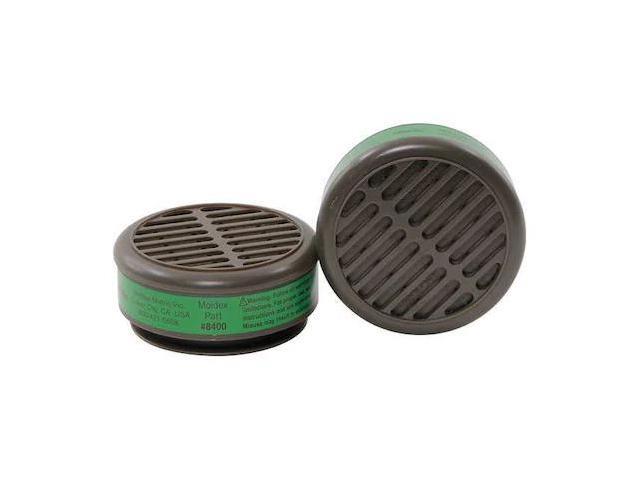MOLDEX 8400 Cartridge, 8000, Green, Snap-In Gasket, Moldex 8000 Series