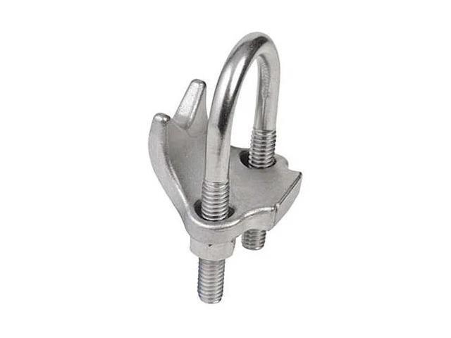 CALBRITE S61200RA00 Right Angle Beam Clamp,1-1/4 in,316 SS