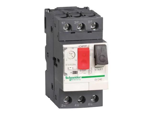 SCHNEIDER ELECTRIC GV2ME03 Manual Motor Starter, Not Applicable, 3 P, 3 Phase,