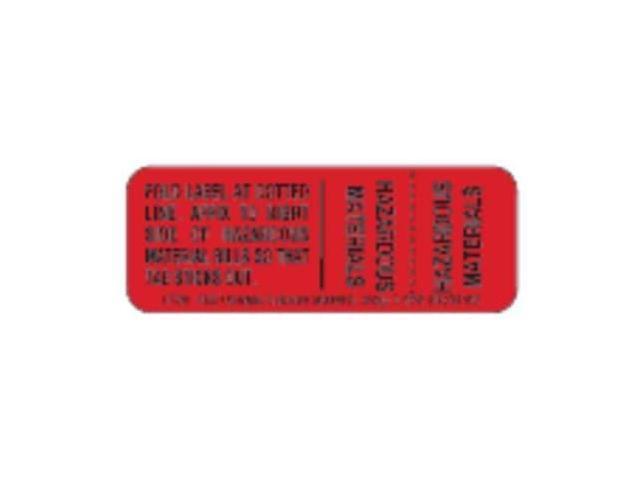 LABELMASTER LT196U Hazmat Shipping Lbl,3in,Paper,500, PK500