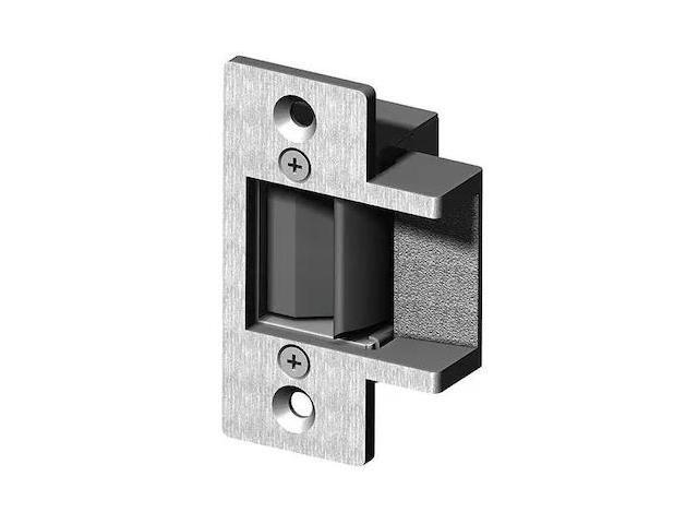 TRINE 3234-12DC-26D Electric Door Strike, Stainless Steel, Satin Chrome, For