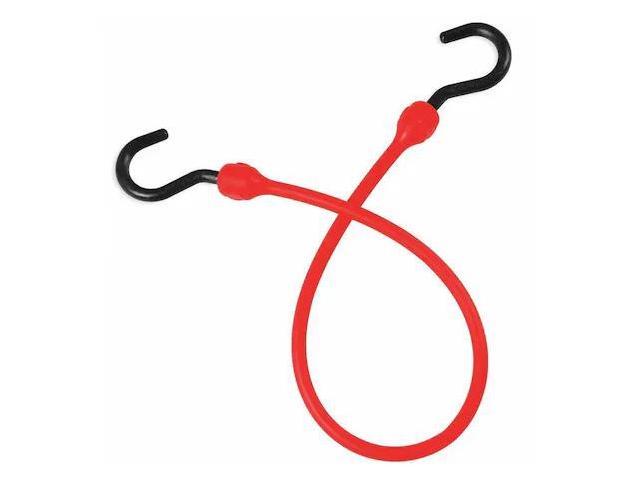THE BETTER BUNGEE BBC18NR Bungee Cord,Red,18 in. L,1-1/2 in. W