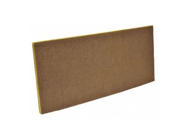 SCOTCH-BRITE 09555 Scrubbing Pad,Yellow,Size 14' x 20',PK5