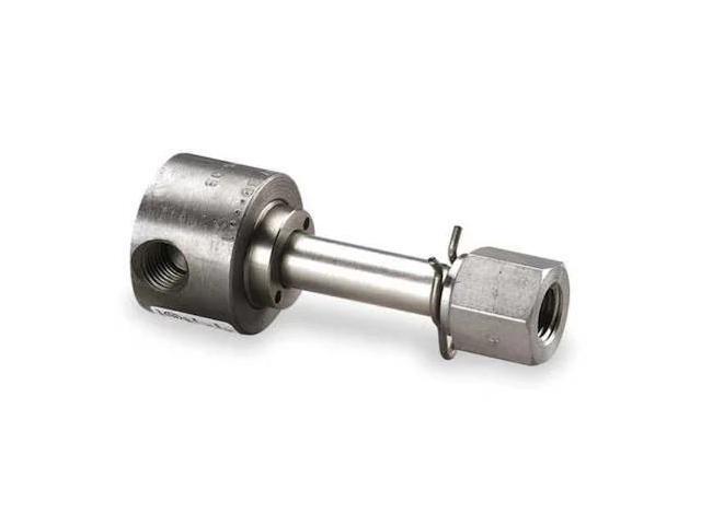 DAYTON 008051 Stainless Steel Solenoid Valve Less Coil, Normally Closed, 1/4 in
