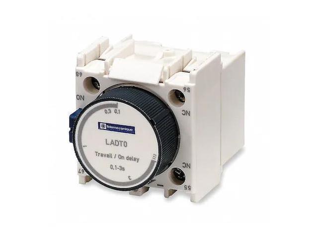 SCHNEIDER ELECTRIC LADR4 IEC Timer Module,1NO/1NC,10 to 180sec