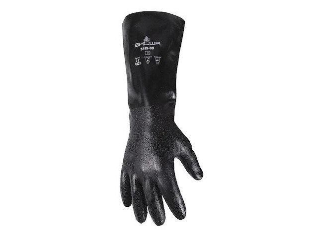 SHOWA 3415-11 14' Chemical Resistant Gloves, Neoprene, XL, 1 PR