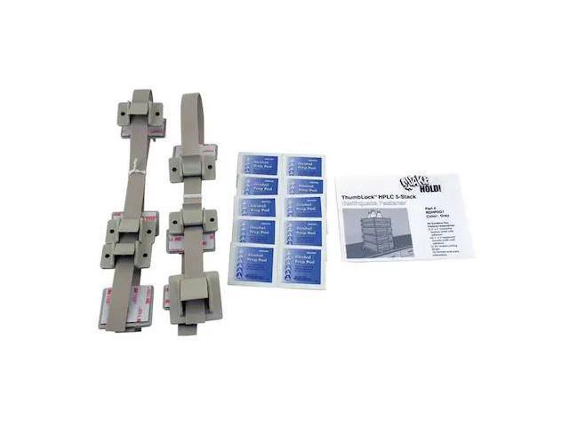 QUAKEHOLD! RD. HP.5G.1 HPLC 5-Stack Fastener Kit,Gray