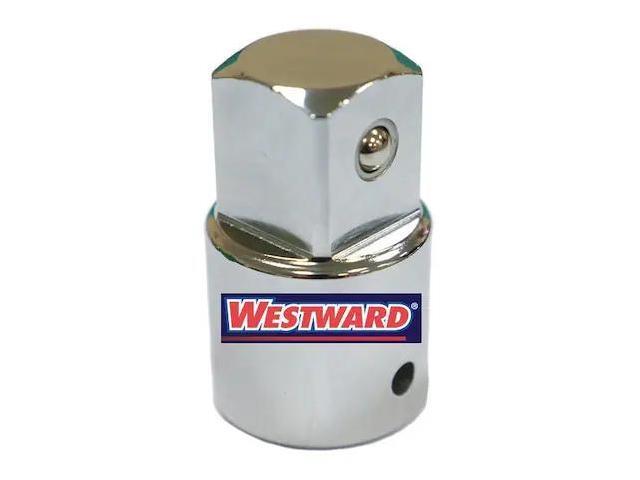 WESTWARD 45J216 Socket Adapter,3/4' Female Sq,1' Square
