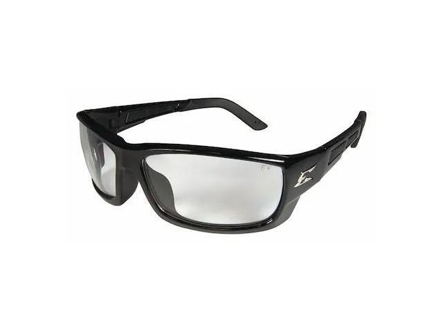 EDGE EYEWEAR PM111 Safety Glasses, Traditional Clear Polycarbonate Lens,