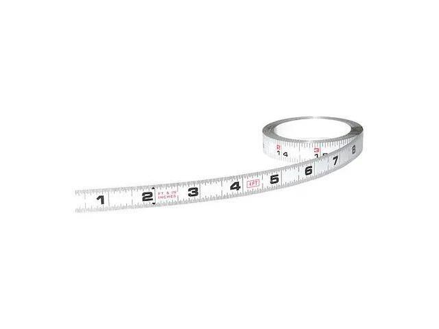 U. S. TAPE 50019 48 in Adhesive Tape Measure, 1/2 in Blade