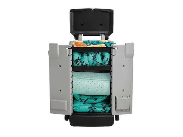 BRADY SPC ABSORBENTS SKH-K2 Spill Kit, Chem/Hazmat, Gray