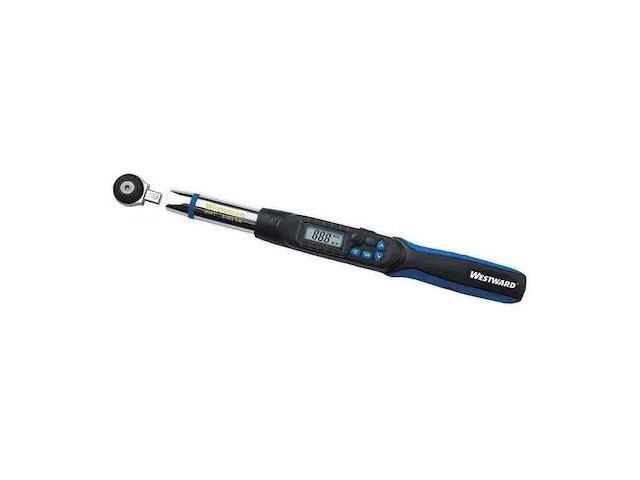 WESTWARD 6PAF7 ElectTorque Wrench,3/8In,Changeable