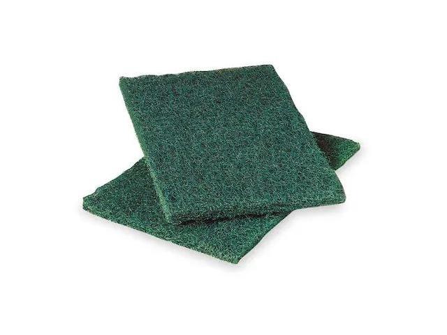Scotch-Brite MMM86 Heavy-Duty Scouring Pad - 6' x 9' - Green - Dozen