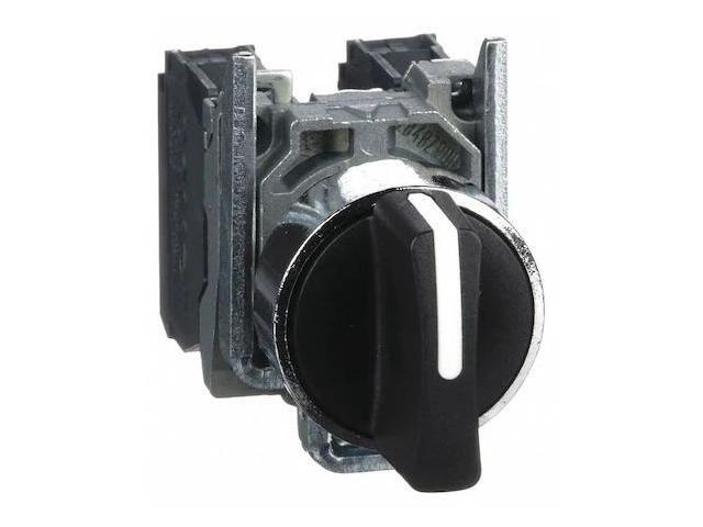 SCHNEIDER ELECTRIC XB4BD33 SelectorSwitch,Non-Illum,3Pos,22mm,Black