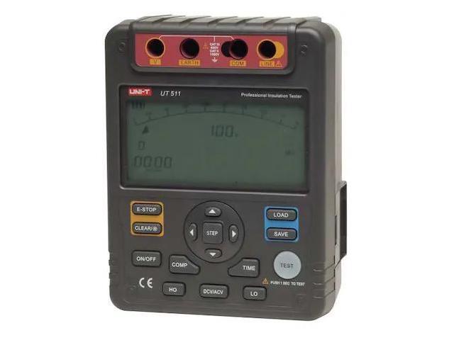 ZORO SELECT 5URG2 Battery Operated Megohmmeter,1000VDC