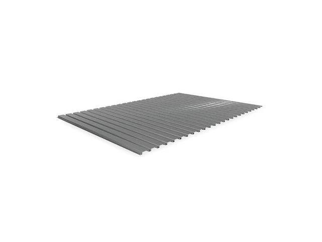 TENNSCO BSD-7248 Decking, Steel, 72 in W, 48 in D, Industrial Gray, Powder