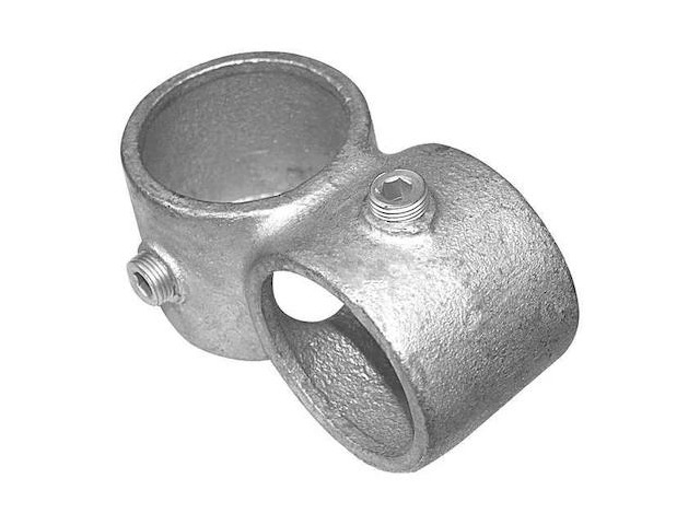 ZORO SELECT 30LX25 Structural Pipe Fitting, Crossover, Cast Iron, 0.75 in Pipe