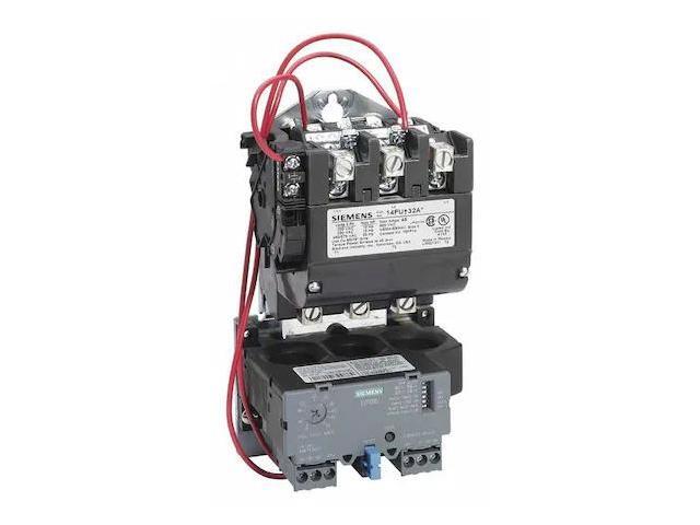 SIEMENS 14FUF32AF NEMA Magnetic Motor Starter, Non-Reversing, 1NO, 120V AC, 3