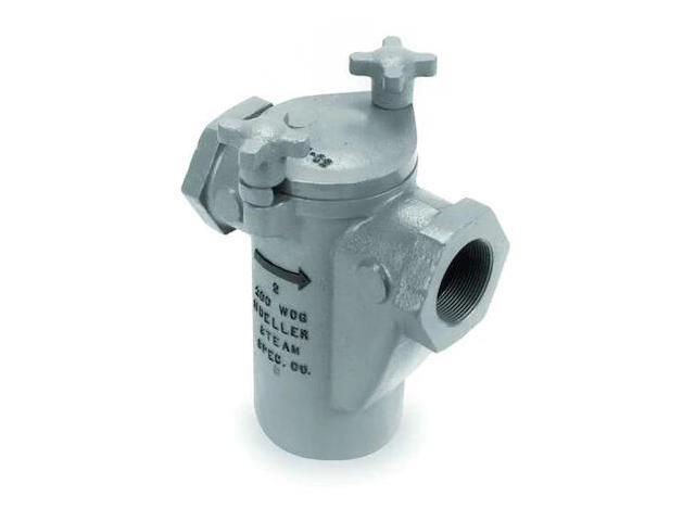 MUELLER STEAM SPECIALTY 11/2 125 SS screwed Basket Strainer, 1-1/2' Pipe, FNPT