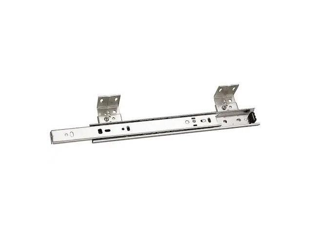 ACCURIDE C 2109-18D Drawer Slide, Side Mount, 3/4 Ext., Soft Close, PK2, 1/2'W