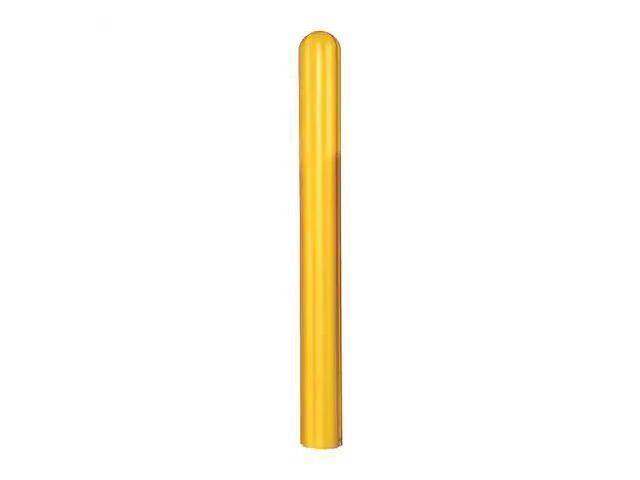 ZORO SELECT 173072 Post Sleeve,6 In Dia.,72 In H,Yellow
