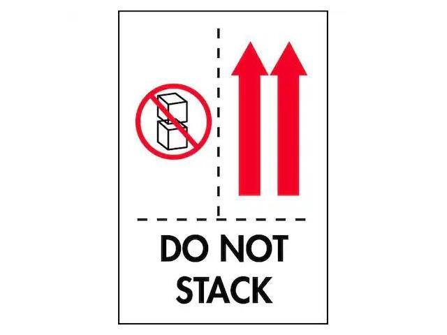 TAPECASE 16U906 Shipping Labels,4 In. W,6 In. H,PK500