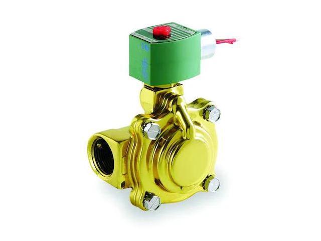 REDHAT 8210G004 Solenoid Valve, 2-Way, 2-Position, Normally Closed, 1 in Pipe