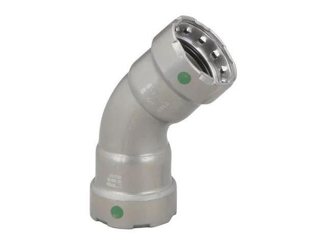 VIEGA MEGAPRESS 25250 Viega MegaPress 45 elbow, 1-1/2' x 1-1/2'