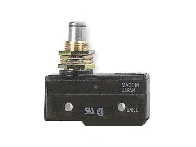 OMRON A-20GQ Snap Action Switch, Panel Mount, Plunger Actuator, SPDT, 20 A @