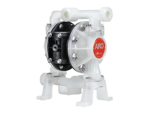 ARO PD05P-ARS-PTT-B Double Diaphragm Pump, Polypropylene, Air Operated, PTFE,