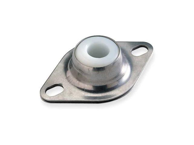 DAYTON 1F576 2 Holes, Rhombus Housing, 2 Bolt Flange Bearing, Sleeve, 1/2 in