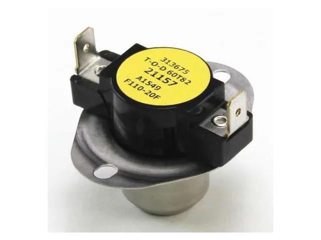 YORK S1-7975-3281 Auto Limit Switch,90 Deg. to 110 Deg. F