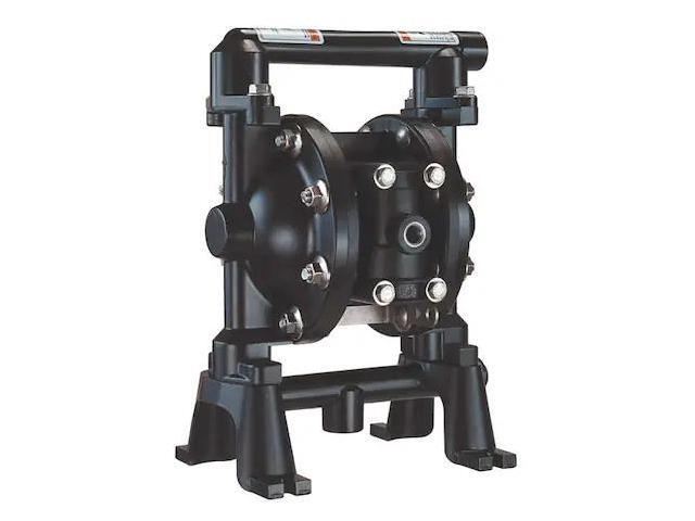 ARO PD05R-AAS-STT-B Double Diaphragm Pump, Aluminum, Air Operated, PTFE, 12 GPM