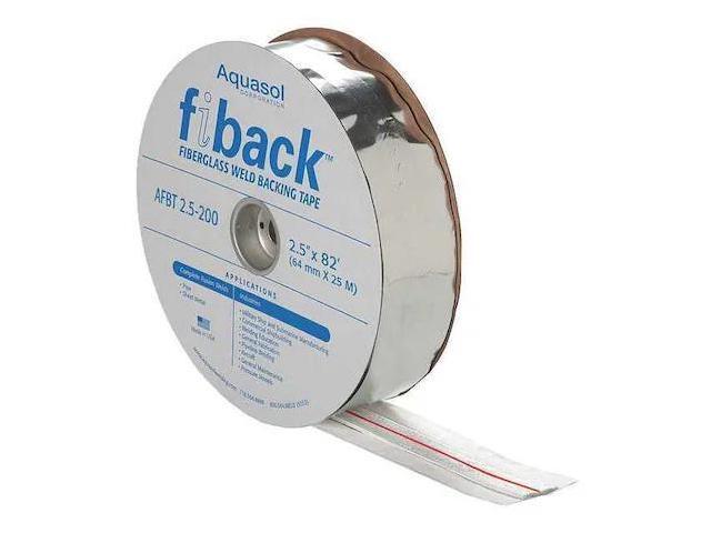 AQUASOL AFBT-2.5-200 Fiberglass Backing Tape,2-1/2in.dia,Roll