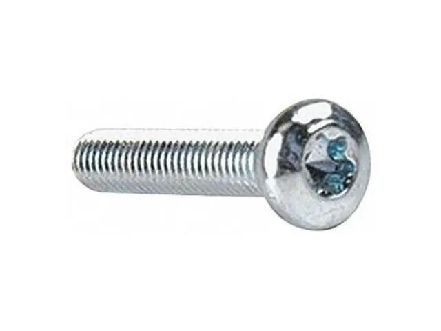 TAMPER-PRUF SCREWS 480300 #6-32 x 1/4 in Torx Pan Machine Screw, Zinc Plated