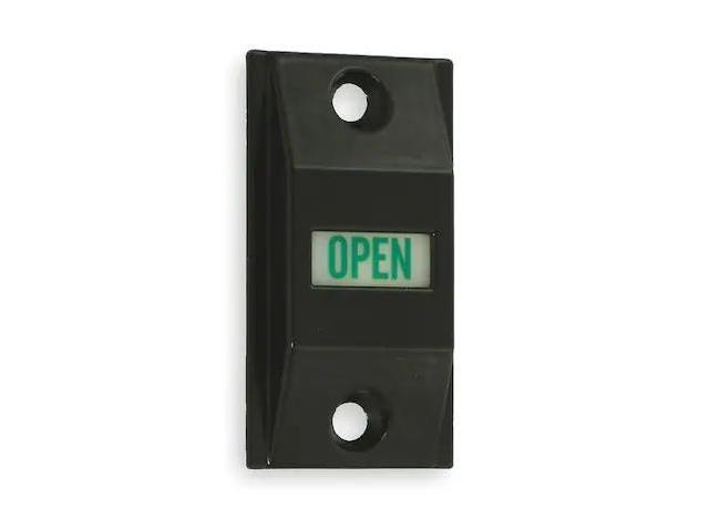 ADAMS RITE 4089-00-121 Exit Indicator,Dark Bronze
