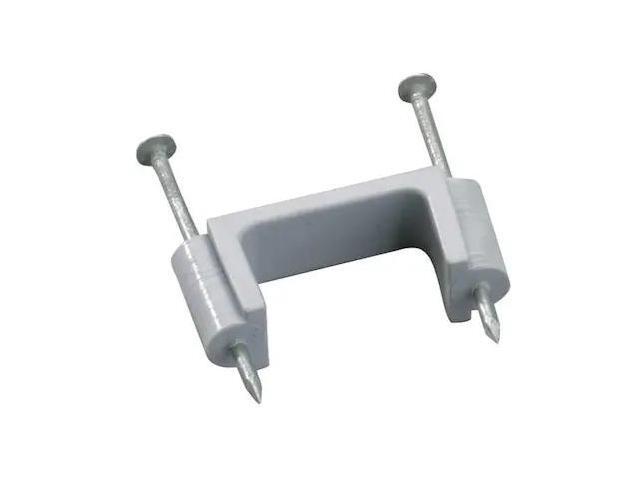 GARDNER BENDER GSE-250 Cable Staples, Plastic, Steel, 50 PK