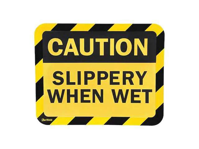 TARIFOLD P194944SW Sign Holder,9 3/4 in x 12 1/8 in,PVC,PK2