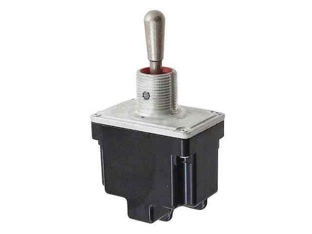 HONEYWELL 2NT1-70 Toggle Switch, DPDT, 6 Connections, Momentary On/Maintained