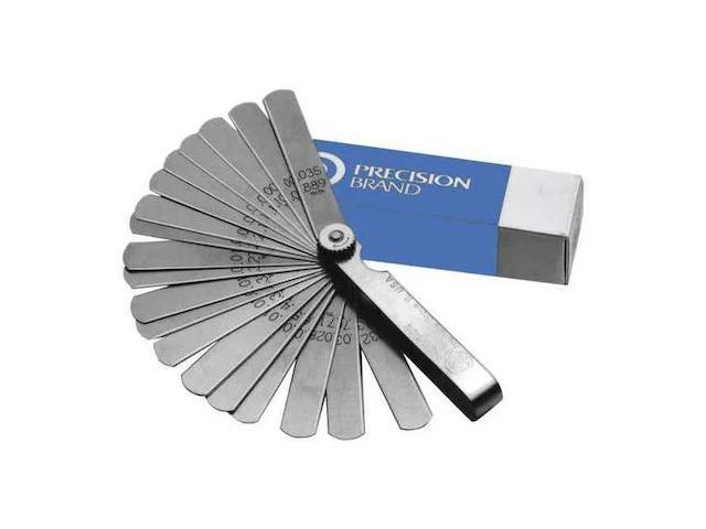 PRECISION BRAND 19821 Feeler Gauge,High Carbon Steel,Assort.