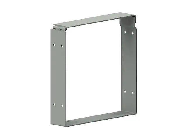 WIEGMANN C0404 Wireway Connector, 1 Type, NEMA 1 Rating, Steel, ANSI 61