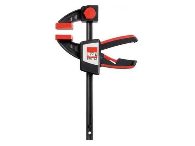 BESSEY EZS60-8 24' Bar Clamp, Plastic Handle and 3 1/2 in Throat Depth