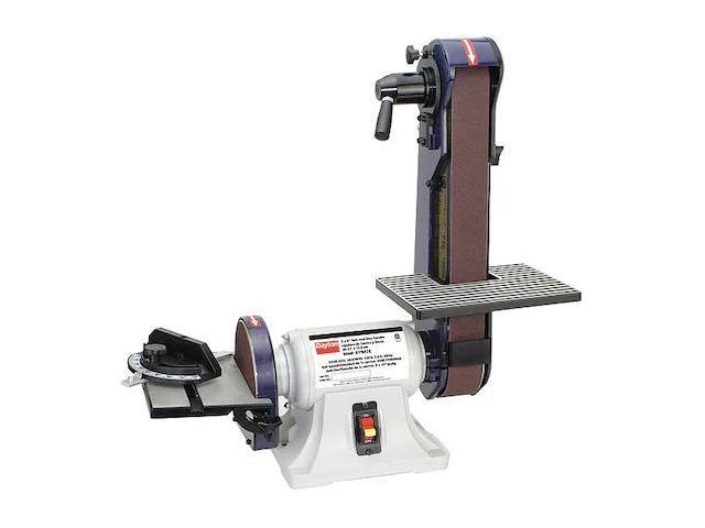 DAYTON 6Y945 Belt and Disc Sander, 1/3 HP, 120V