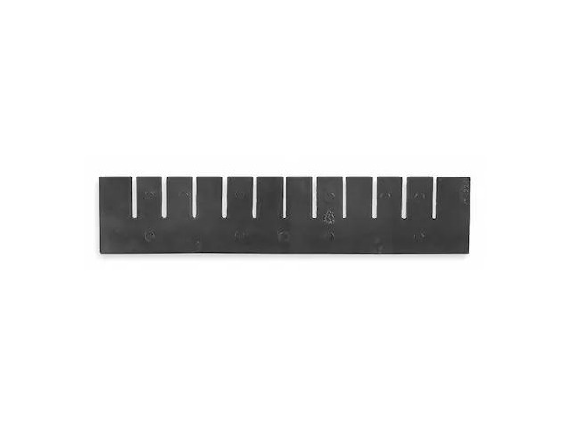 AKRO-MILS 41226 Short Divider, 15-1/2 x 5-2/5 In, Black