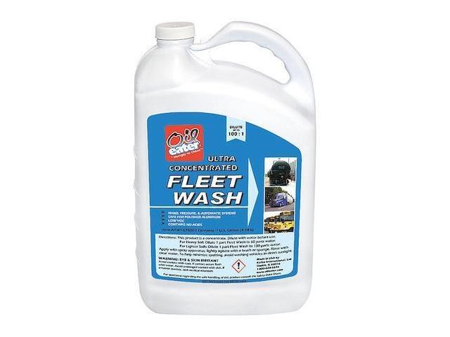 OIL EATER ATW1G70001 Fleet Wash Concentrate, Truck and Trailer Wash, 1 gal,