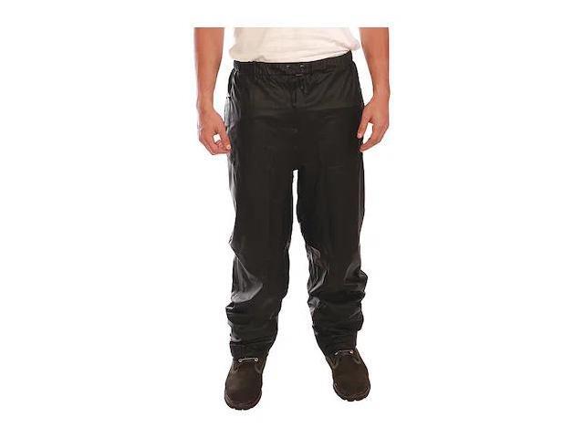 TINGLEY P67013 Rain Pants, Polyurethane, 29 in Inseam, Drawstring Closure,