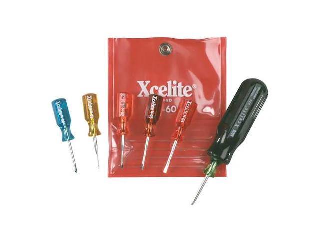 XCELITE M60N Jewelers Screwdriver Kit,Sl/Ph,7 pcs
