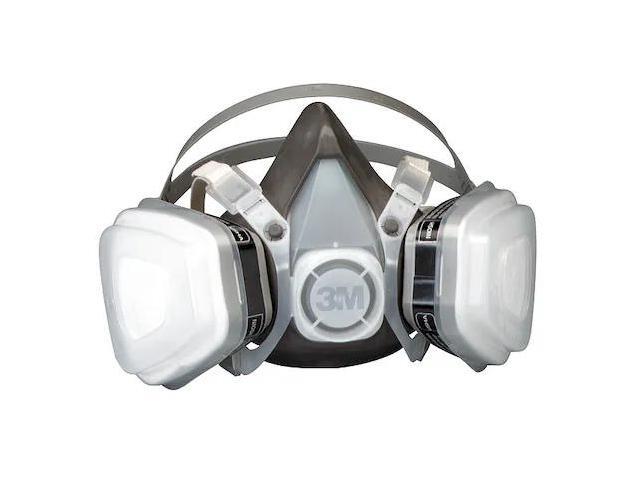 3M 66068 Half Facepiece Disposable Respirator 51P71, Organic Vapor/P95, Small