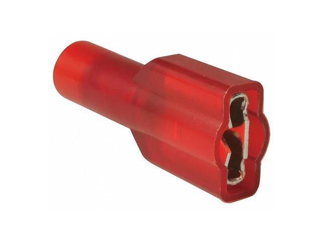 3M MNU18-187DFIX Female Disconnect, Red, 22-18AWG, PK100